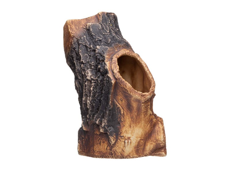 Plecoceramics Aquarium Cave - Ceramic Betta Fish Tank Decor - Natural Aquarium Decor - Large Reptile Hide - Fish cave Hideout - Snake Hide - Cave for Cichlids and plecos (Tree Lodge) - Image 1